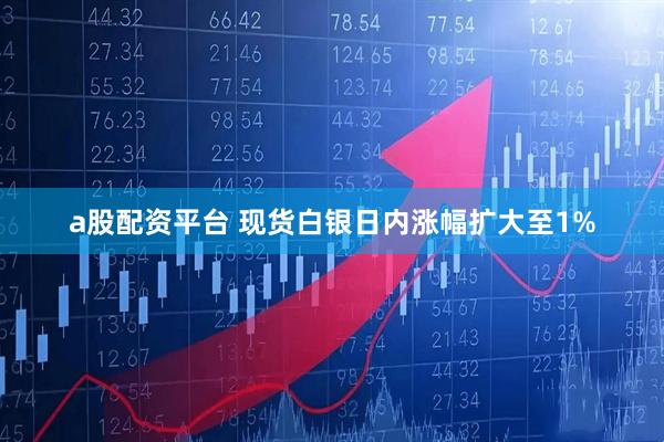 a股配资平台 现货白银日内涨幅扩大至1%