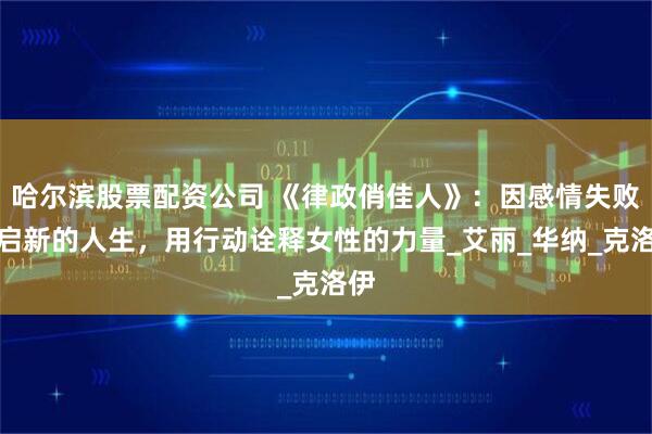 哈尔滨股票配资公司 《律政俏佳人》：因感情失败开启新的人生，用行动诠释女性的力量_艾丽_华纳_克洛伊
