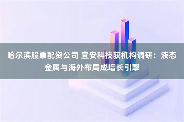 哈尔滨股票配资公司 宜安科技获机构调研：液态金属与海外布局成增长引擎